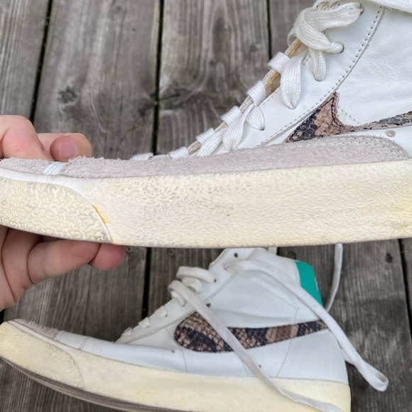 2012 Nike Blazer Mid ‘77 ‘Vintage Sail Atomic Teal’ Size 13 - Picture 4 of 14